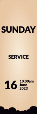 Custom Outdoor Yard Signs Multiple Sizes Sunday Service