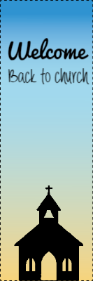 Custom Outdoor Yard Signs Multiple Sizes Welcome Back To Church