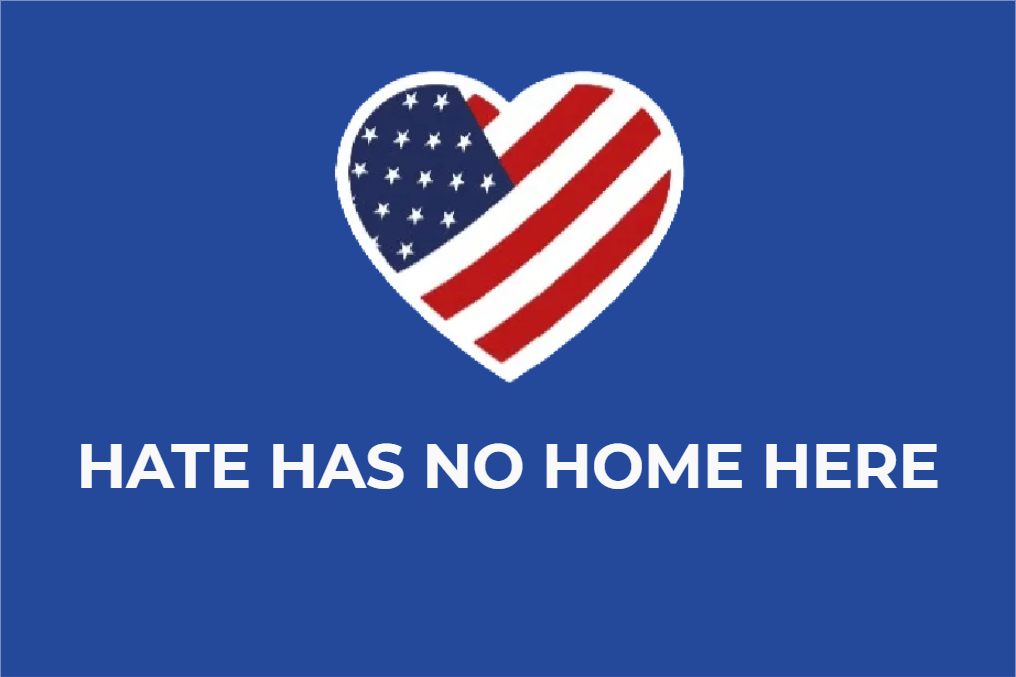 Custom Outdoor Yard Signs Multiple Sizes Hate Has No Home Here