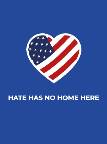 Custom Outdoor Yard Signs Multiple Sizes Hate Has No Home Here