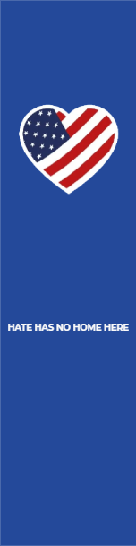 Custom Outdoor Yard Signs Multiple Sizes Hate Has No Home Here