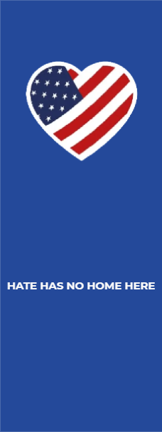 Custom Outdoor Yard Signs Multiple Sizes Hate Has No Home Here