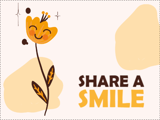 Custom Outdoor Yard Signs Multiple Sizes Share a Smile