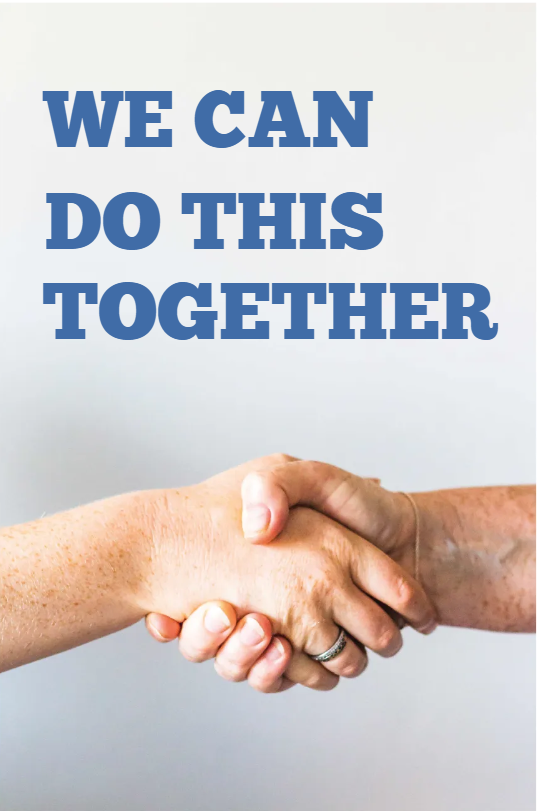 Custom Outdoor Yard Signs Multiple Sizes  We Can Do This Together