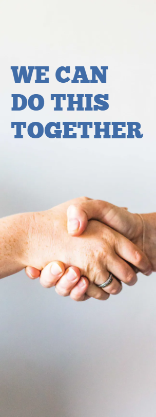 Custom Outdoor Yard Signs Multiple Sizes  We Can Do This Together