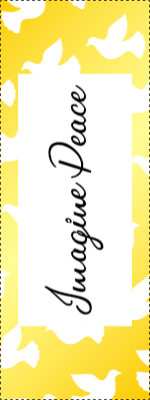 Custom Outdoor Yard Signs Multiple Sizes Imagine Peace