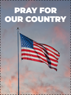 Custom Outdoor Yard Signs Multiple Sizes Pray For Country