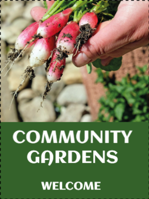 Custom Outdoor Yard Signs Multiple Sizes Community Market