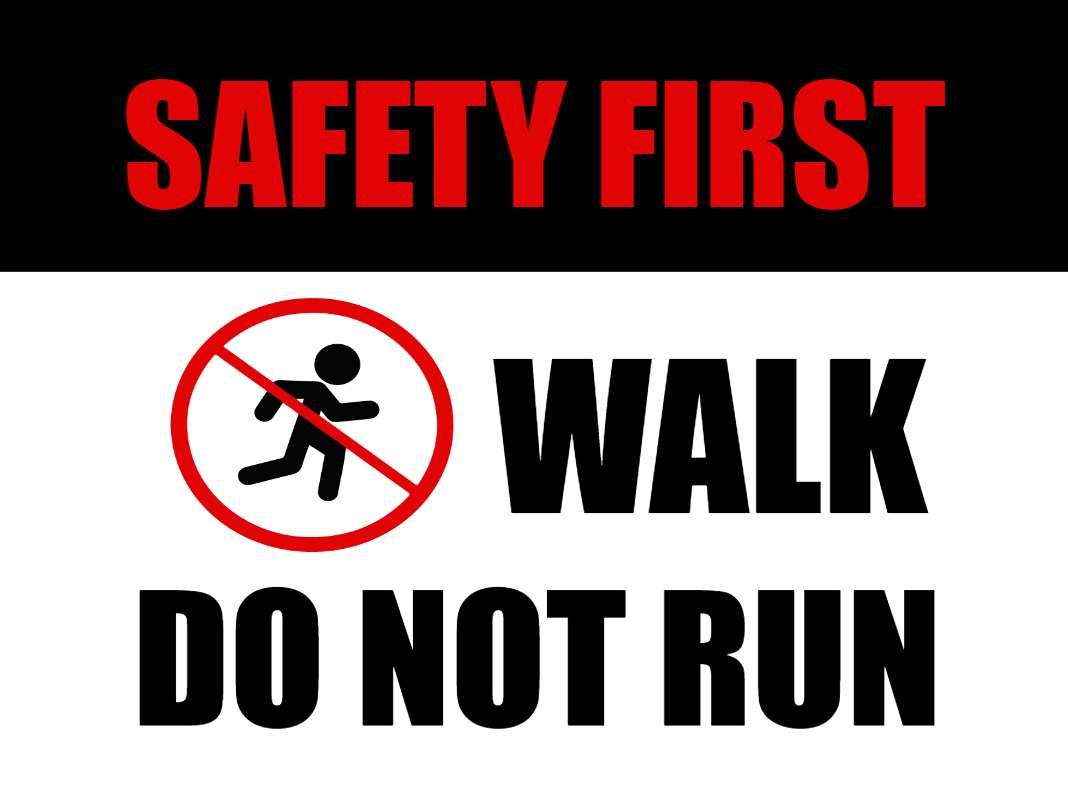 Custom Outdoor Yard Signs Multiple Sizes Safety First