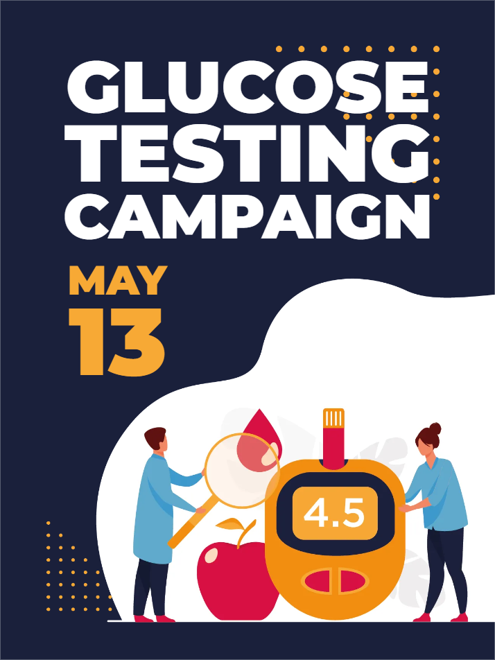 Custom Outdoor Yard Signs Multiple Sizes Glucose Testing