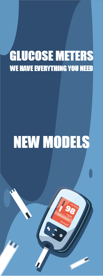 Custom Outdoor Yard Signs Multiple Sizes Glucose Meters New Models