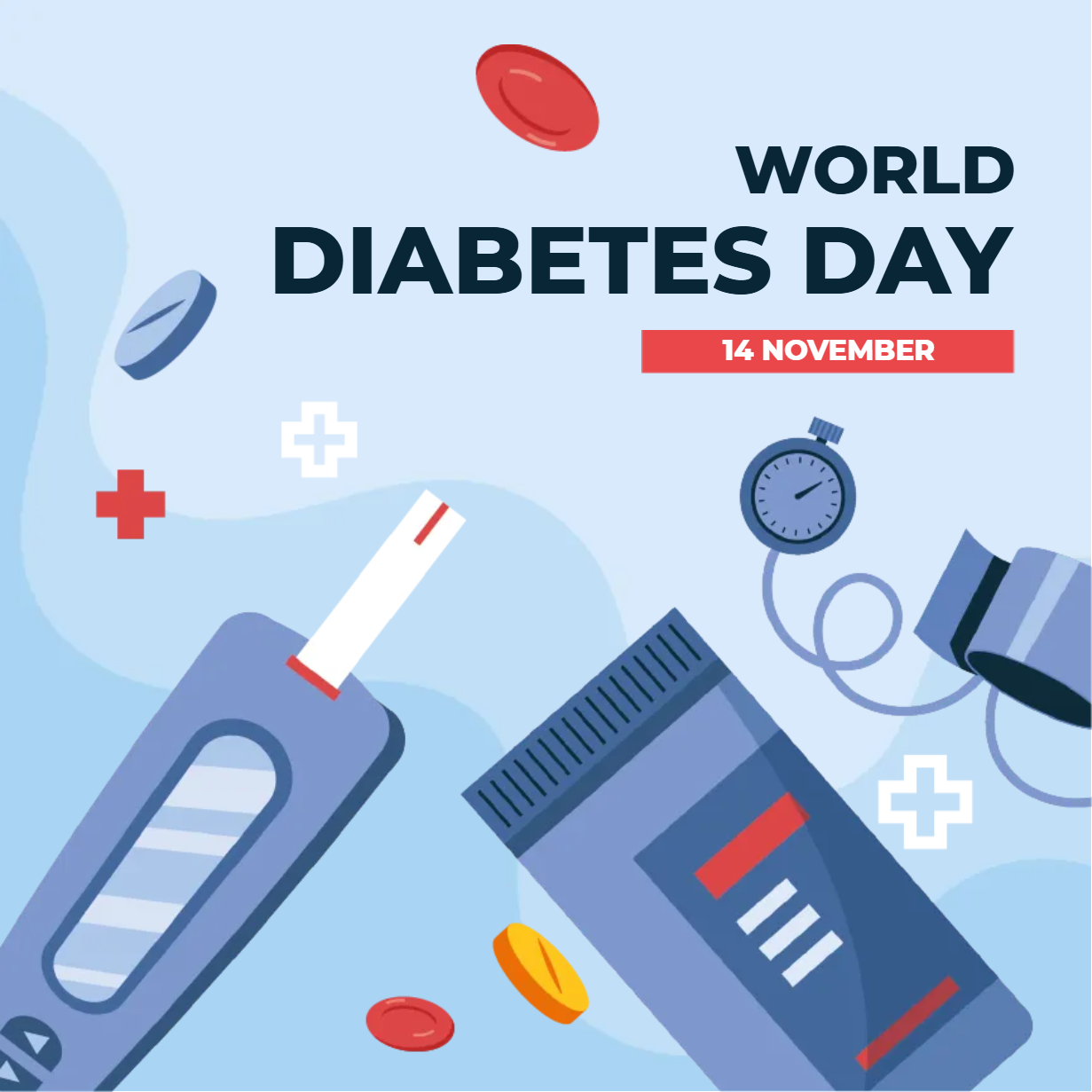 Custom Outdoor Yard Signs Multiple Sizes Diabetic test