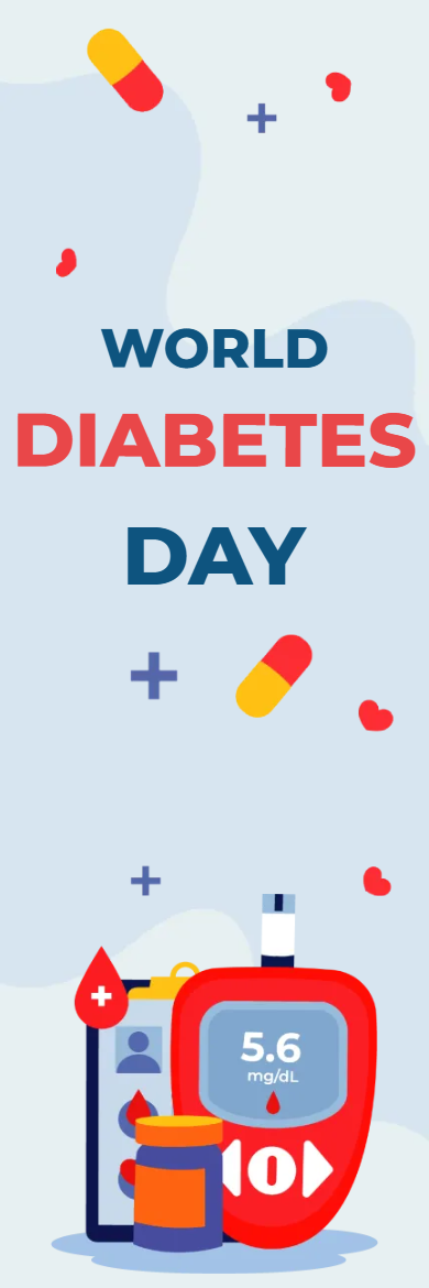 Custom Outdoor Yard Signs Multiple Sizes Diabetes Day