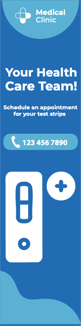 Custom Outdoor Yard Signs Multiple Sizes Schedule Appointment for Test Strips