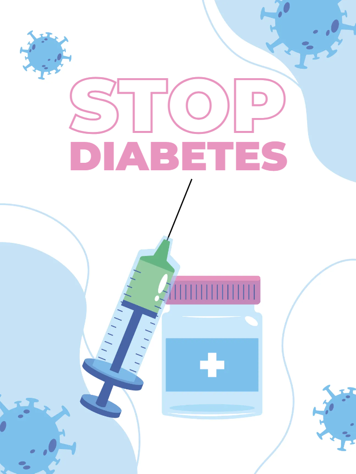 Custom Outdoor Yard Signs Multiple Sizes Stop Diabetes