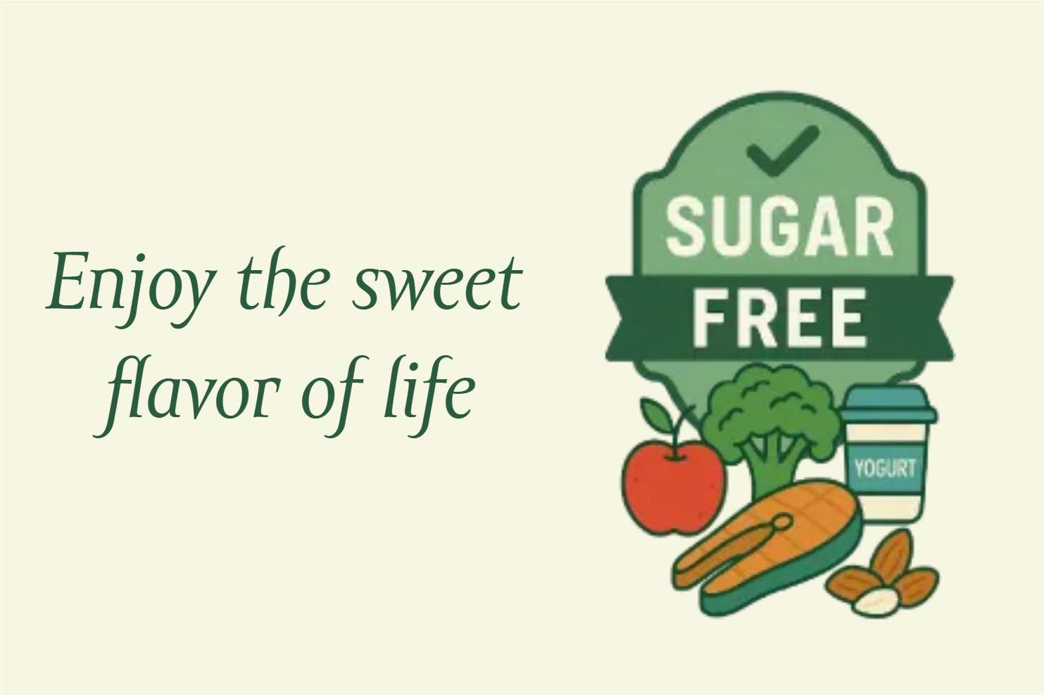 Custom Outdoor Yard Signs Multiple Sizes Sugar Free