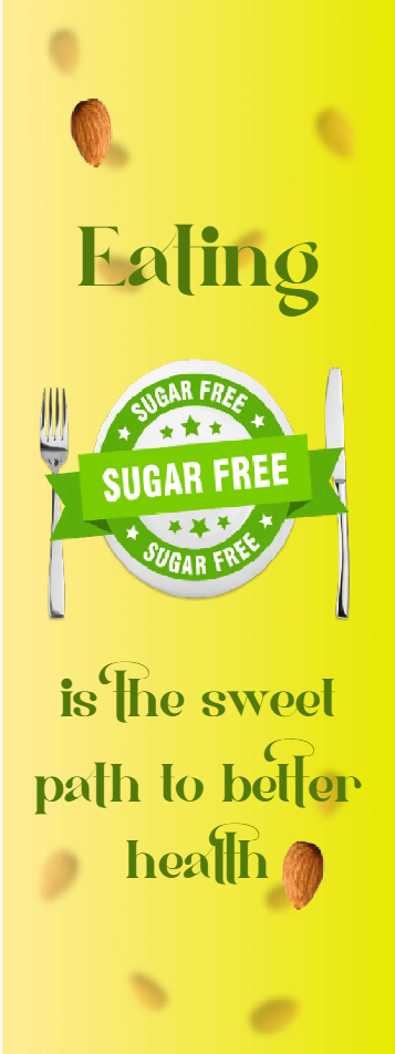 Custom Outdoor Yard Signs Multiple Sizes Eating Sugar Free
