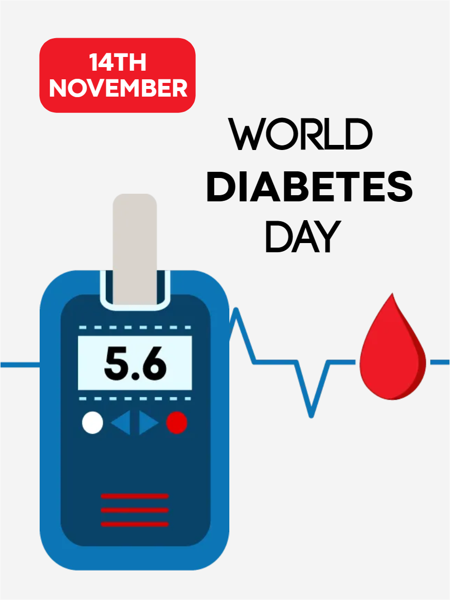 Custom Outdoor Yard Signs Multiple Sizes Diabetes Day Sign