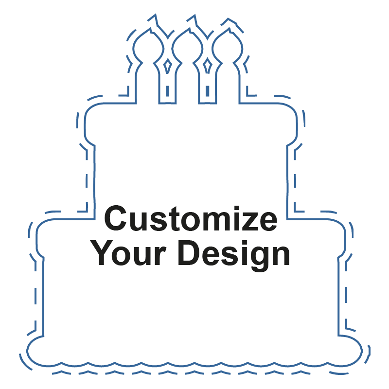 Custom Outdoor Die Cut Sign Multiple Sizes