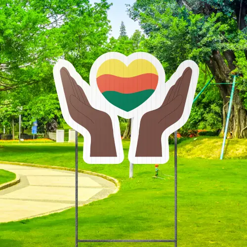 Custom Outdoor Yard Signs Multiple Sizes Juneteenth Freedom