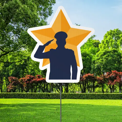 Custom Outdoor Yard Signs Multiple Sizes Memorial Day 2