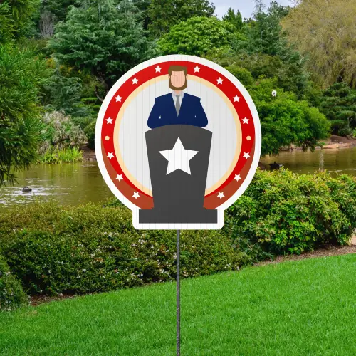 Custom Outdoor Yard Signs Multiple Sizes President Day Sign