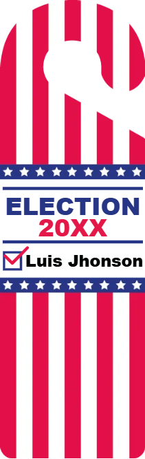 Custom Door Hangers for Election