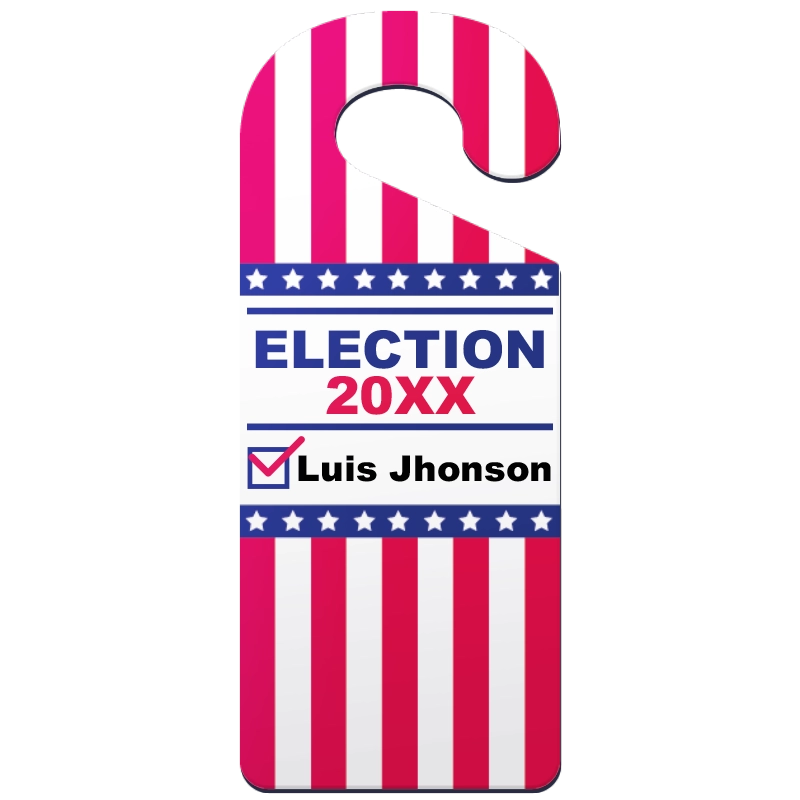 Custom Door Hangers for Election