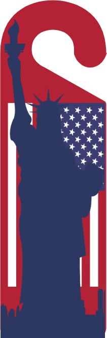 Custom Door Hangers for Statue