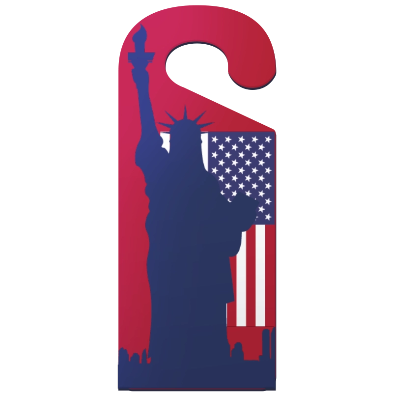Custom Door Hangers for Statue