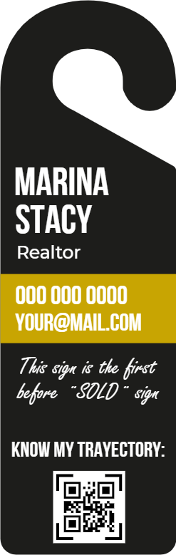 Custom Door Hangers for Marina Stacy