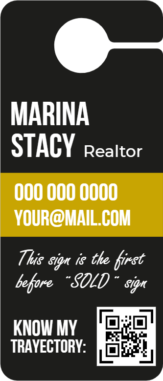Custom Door Hangers for Marina Stacy