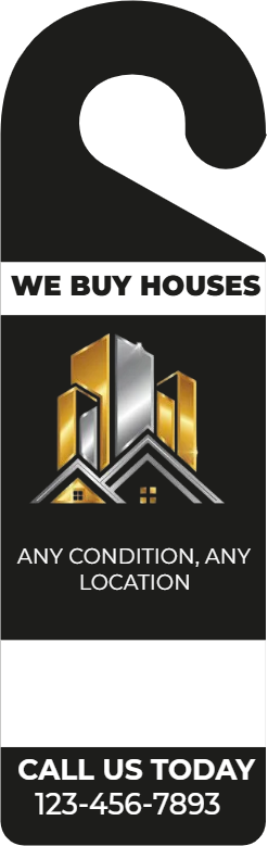 Custom Door Hangers for We Buy Houses