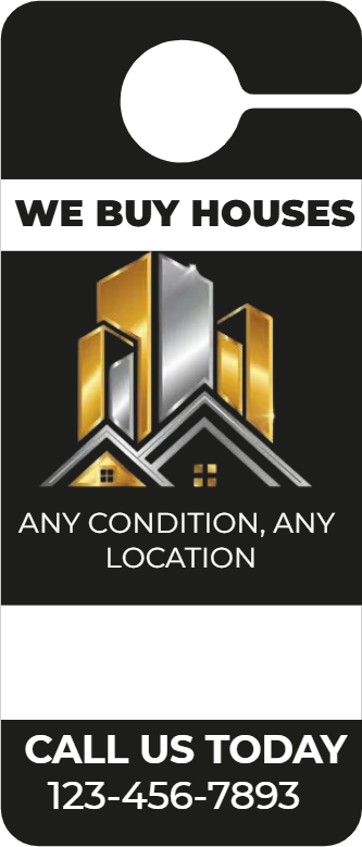 Custom Door Hangers for We Buy Houses