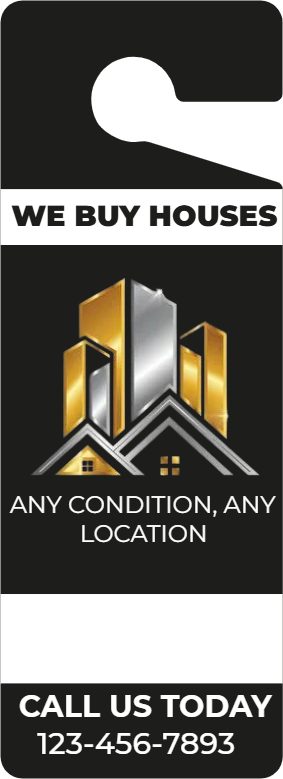 Custom Door Hangers for We Buy Houses