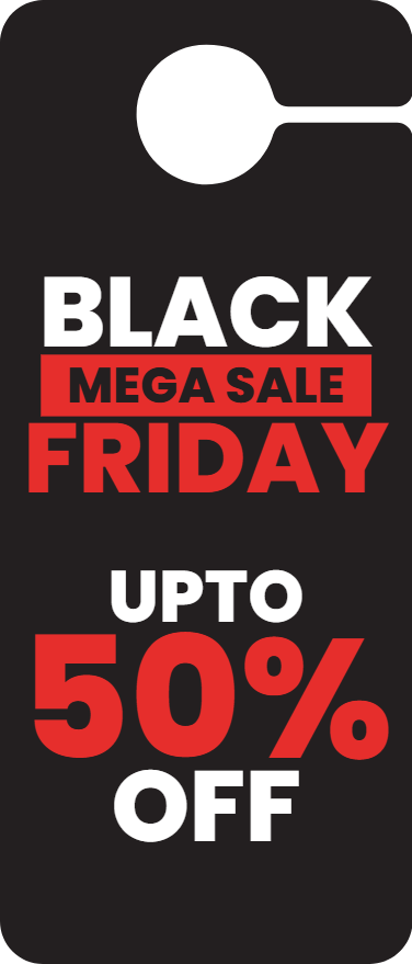 Custom Door Hangers For Black Friday