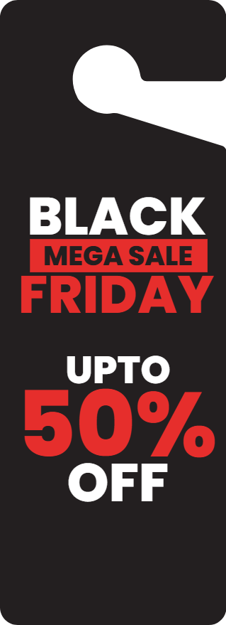 Custom Door Hangers For Black Friday