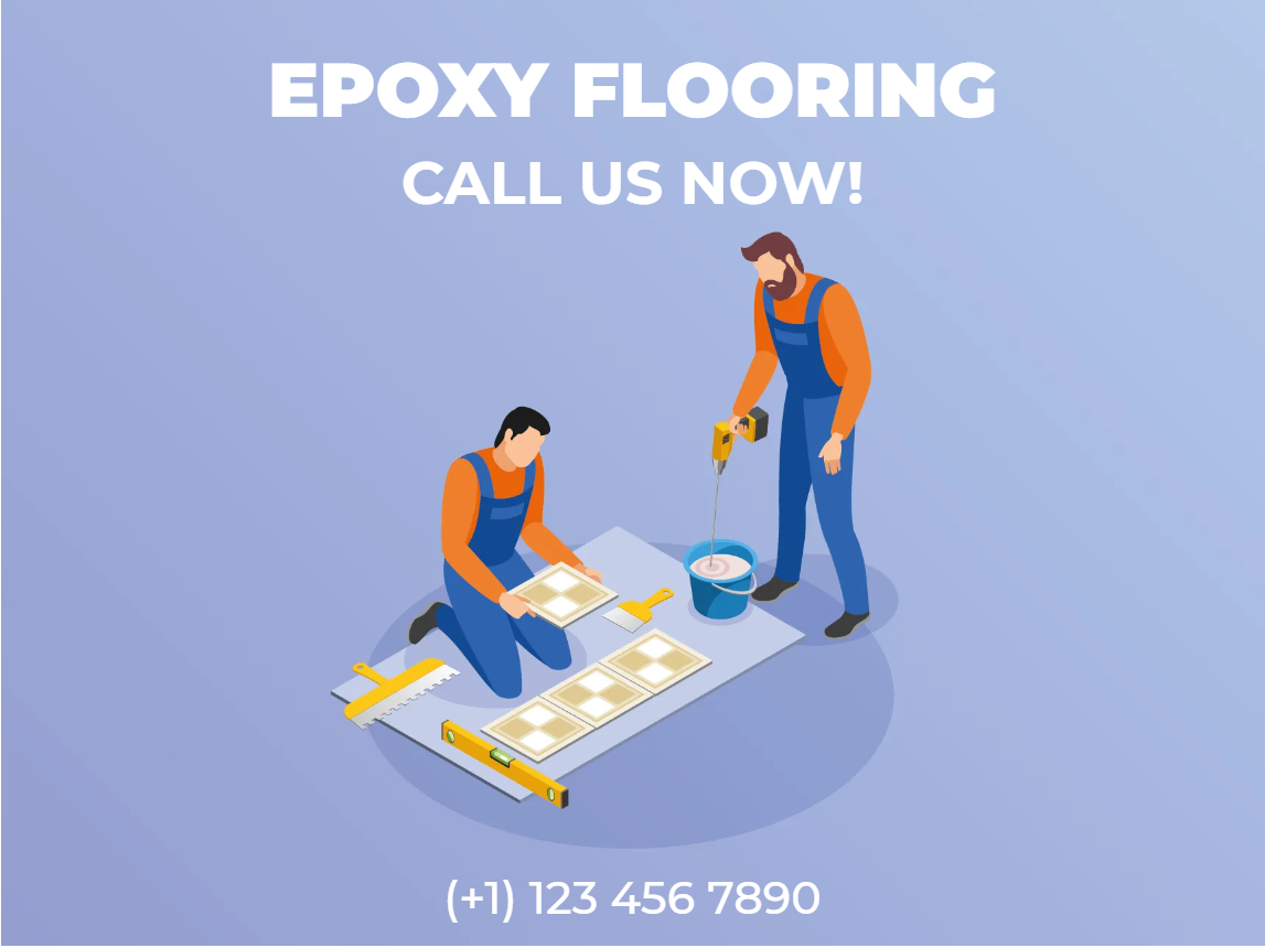 Custom Outdoor Yard Signs Multiple Sizes Epoxy Flooring Call Us Now