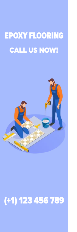 Custom Outdoor Yard Signs Multiple Sizes Epoxy Flooring Call Us Now