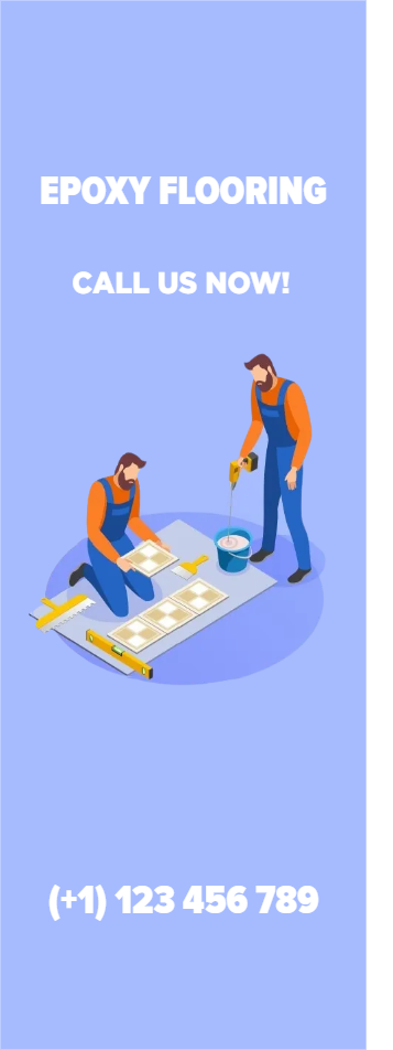 Custom Outdoor Yard Signs Multiple Sizes Epoxy Flooring Call Us Now