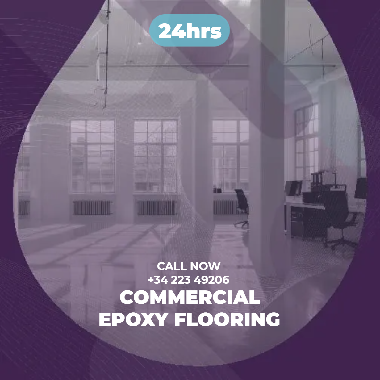 Custom Outdoor Yard Signs Multiple Sizes 24hs Commercial Epoxy Flooring