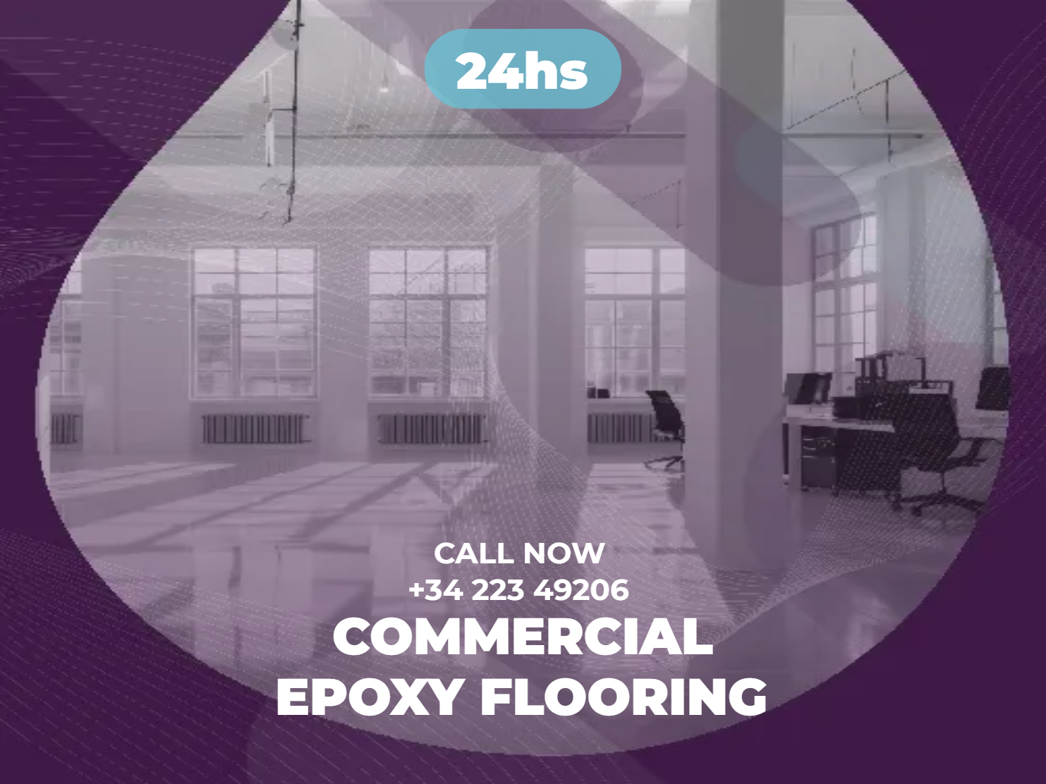 Custom Outdoor Yard Signs Multiple Sizes 24hs Commercial Epoxy Flooring