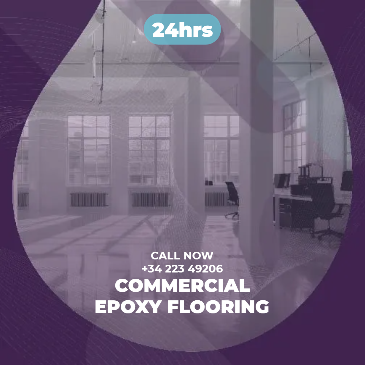 Custom Outdoor Yard Signs Multiple Sizes 24hs Commercial Epoxy Flooring