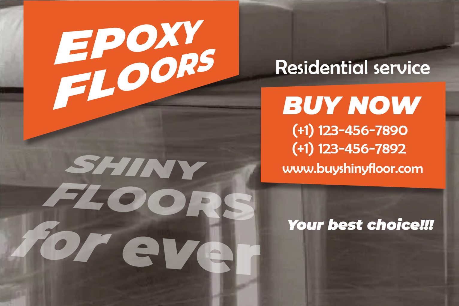 Custom Outdoor Yard Signs Multiple Sizes Shiny Floors