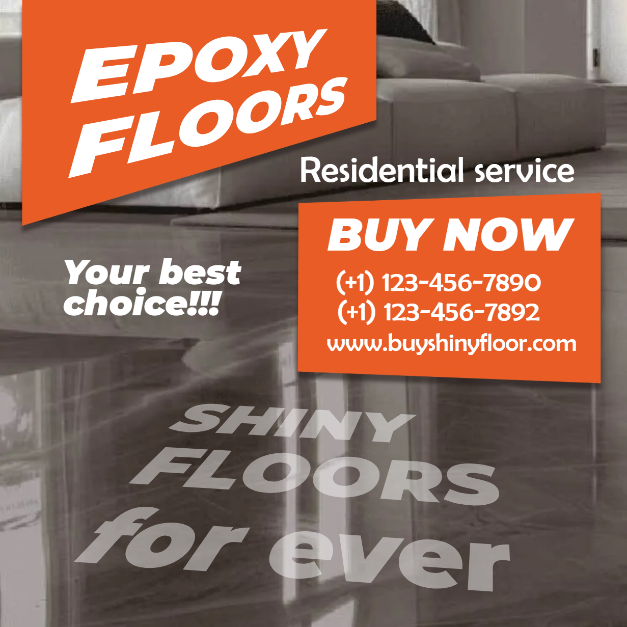Custom Outdoor Yard Signs Multiple Sizes Shiny Floors