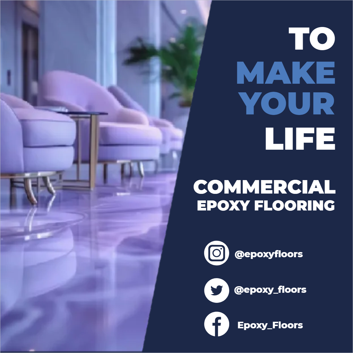 Custom Outdoor Yard Signs Multiple Sizes Your Life Commercial Epoxy Flooring