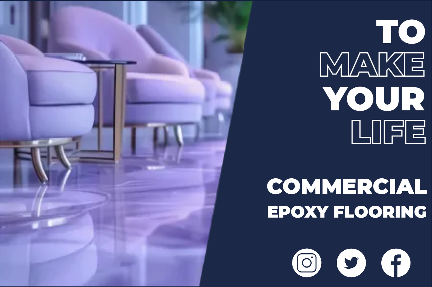 Custom Outdoor Yard Signs Multiple Sizes Your Life Commercial Epoxy Flooring