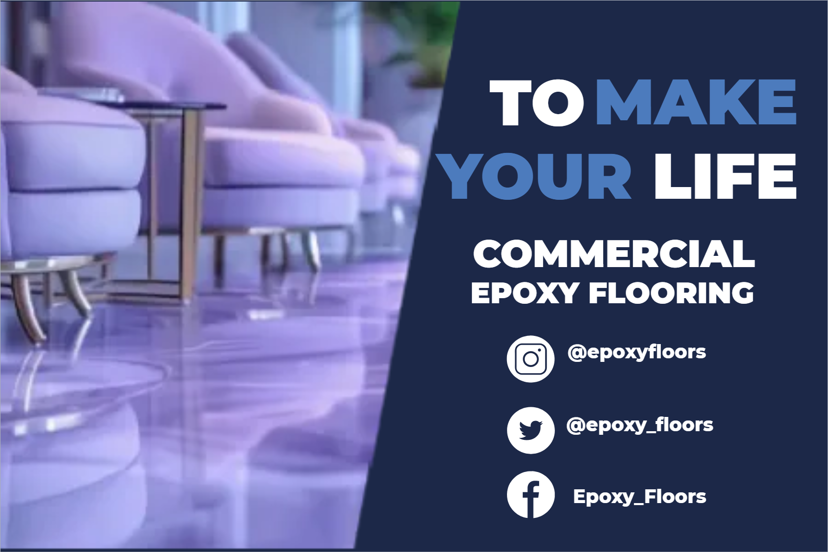 Custom Outdoor Yard Signs Multiple Sizes Your Life Commercial Epoxy Flooring