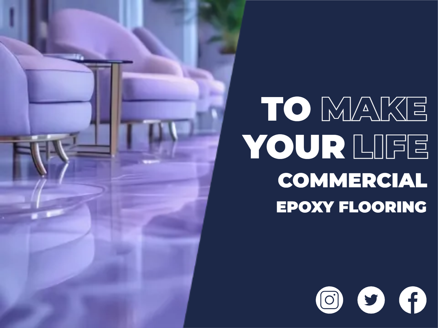 Custom Outdoor Yard Signs Multiple Sizes Your Life Commercial Epoxy Flooring