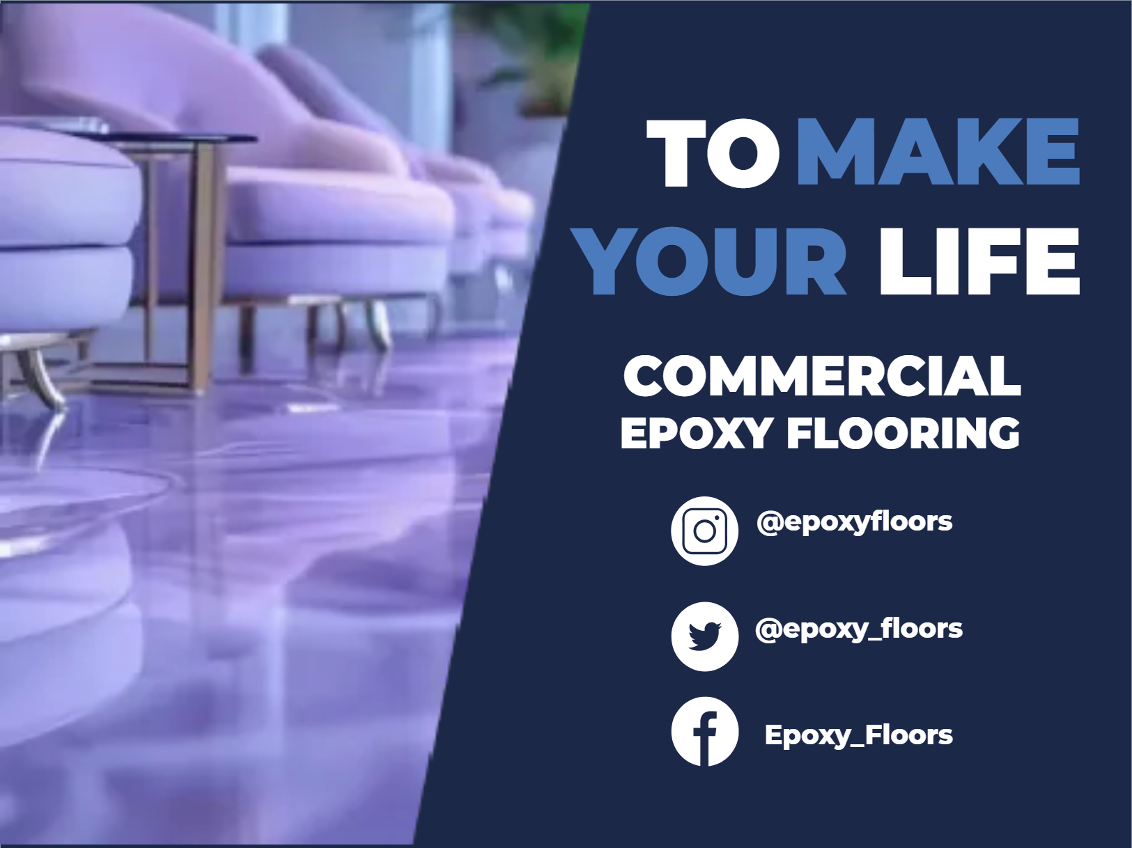 Custom Outdoor Yard Signs Multiple Sizes Your Life Commercial Epoxy Flooring